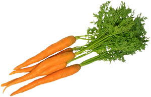 Foods that are orange such as carrots are great for optimizing liver health.